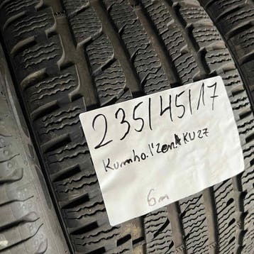 2 x Kumho 235-45-17 Winterbanden 6mm, Gebruikt, 17 inch, 235 mm, Band(en)
