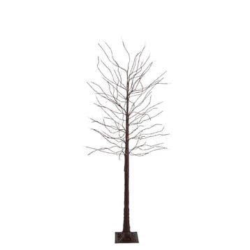 Kerst vloerlamp bruin boom 180cm incl. LED met timer IP44 -, Diversen, Kerst, Verzenden, Nieuw