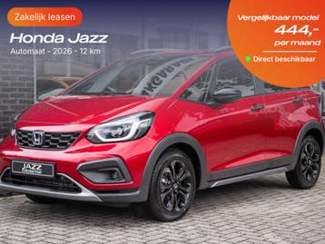 Honda Jazz | Zakelijk Leasen vanaf 202,- p/mnd, Nieuw, Financial lease, Lease, Jazz