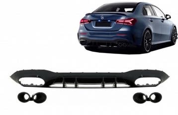 Achterdiffusor Mercedes A-Class V177 Sedan (2018-..) zwart, Ophalen of Verzenden, Nieuw