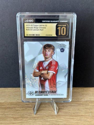2025/26 Topps Uefa CC Lennart Karl Ultimate Stage Chrome, Nieuw