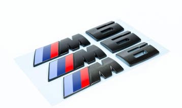 Zwart M6 embleem, Auto diversen, Tuning en Styling, Verzenden