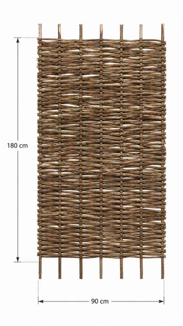 Hazelaarscherm 180 x 90 cm, Tuin en Terras, Schuttingen, Verzenden, Nieuw