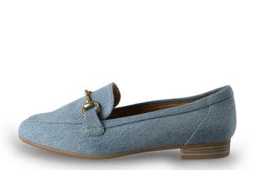 Marco Tozzi Loafers in maat 38 Blauw, Overige typen, Marco Tozzi, Zo goed als nieuw, Verzenden