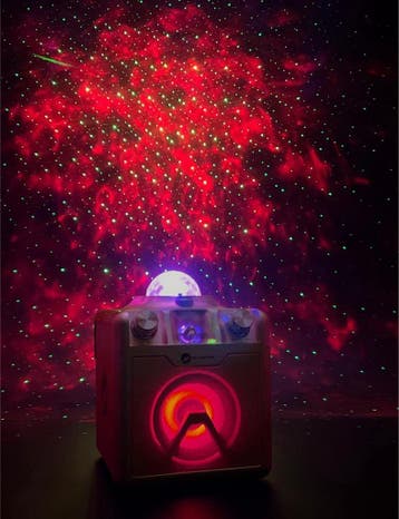 N-GEAR Disco Star 710 Space Pink - Bluetooth Speaker -, Ophalen of Verzenden, Zo goed als nieuw