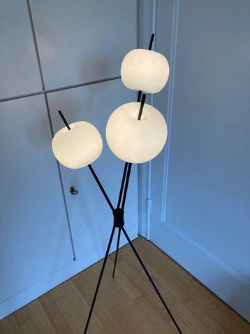 Statief vloerlamp - Opaline glas - KDLN Kushi Floor
