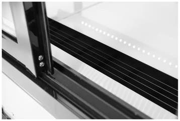 Arktic Koelvitrine | 510L | RVS/Zwart | 0°C/+6°C | Geforceer, Ophalen of Verzenden, Nieuw