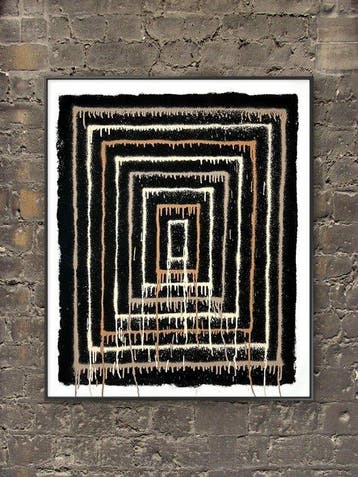 Nuno Barbedo (1983) - Infinity portal (XL Size painting)