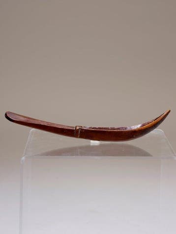 Houten paplepel – Arsi / Arussi Oromo – Ethiopië – hout, Antiek en Kunst