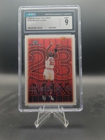 Upper Deck 1999-00 Upper Deck Michael Jordan #193 - CGC 9, Nieuw
