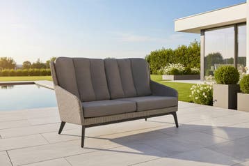 4 Seasons Outdoor Luxor 2,5-zits loungebank * SALE * |, Ophalen of Verzenden, Nieuw