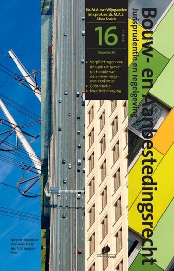 9789462512894 Bouw- en aanbestedingsrecht 16 -   Jurispru..., Boeken, Verzenden, Zo goed als nieuw, M.A. van Wijngaarden