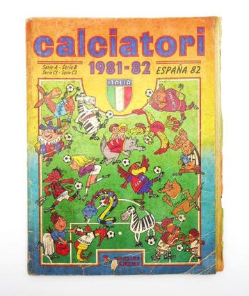 1981/82 Album Calciatori Panini COMPLETO Originale - España, Nieuw