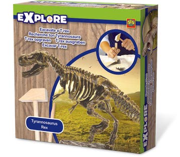 SES Bikken Dino Skelet T-Rex (Knutselpakketten), Verzenden, Nieuw, Knutselen