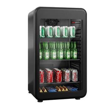 GGM Gastro | Mini displaykoelkast - 495mm - 113 liter - met, Witgoed en Apparatuur, Koelkasten en IJskasten, Verzenden, Nieuw