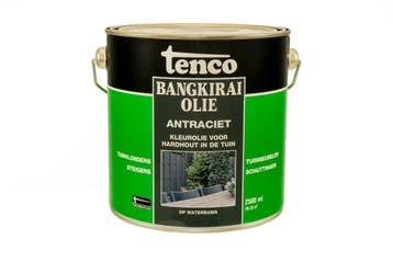 Tenco bangkiraiolie 2,5 liter, antraciet, bus, Verzenden, Nieuw