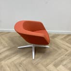 Maxdesign fauteuil Dino, oranje - wit - Gratis Bezorging, Ophalen of Verzenden, Gebruikt, Stof, Eén