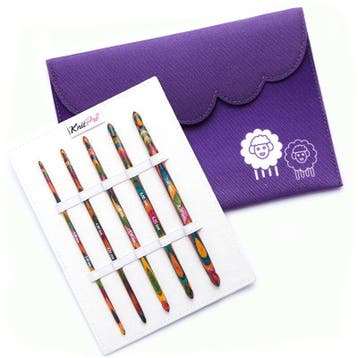 KnitPro Symfonie Wood Dubbelzijdige Haaknaalden - Set, Ophalen of Verzenden, Nieuw