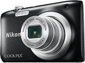Nikon Coolpix A100 Digitale Compact Camera - Zwart (In doos), Verzenden, Zo goed als nieuw