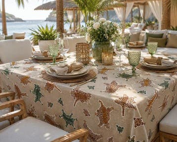 Safari Chic - Tafelkleed - 320 cm - 130 cm