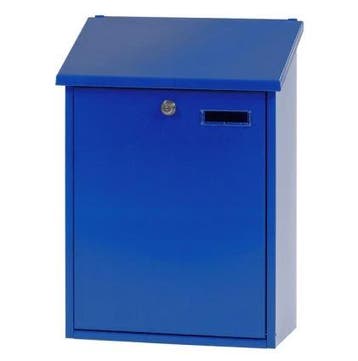 Wandbrievenbus Sebastian blauw, Tuin en Terras, Brievenbussen, Verzenden, Nieuw