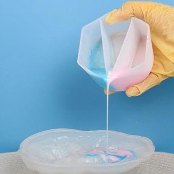 Siliconencup epoxy mengen 3 vaks per stuk voor resin, zeep, Ophalen of Verzenden, Nieuw
