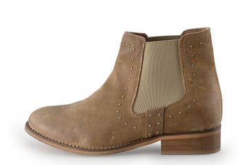 Remix Chelsea boots in maat 36 Beige, Beige, Overige typen, Gedragen, Remix