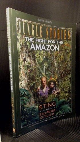 JUNGLE STORIES STING - Sting and Jean-Pierre Dutilleux, Boeken, Verzenden, Zo goed als nieuw, Sting and Jean-Pierre Dutilleux