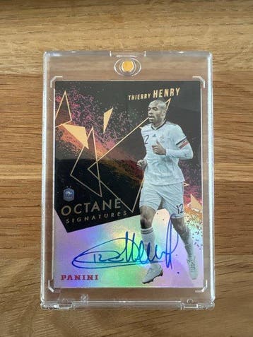 2019 Panini Octane Signatures Thierry Henry OS-TH, Nieuw