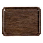 Dienblad | Melamine | Houtlook | Stapelbaar | 470x360mm, Verzenden, Nieuw in verpakking