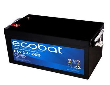 Ecobat AGM VRLA Light Cycle accu | ELC12-260 | 12V 260Ah, Ophalen of Verzenden, Nieuw