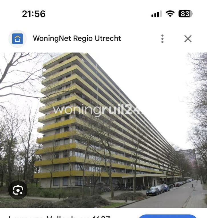 Woningruil - Laan van Vollenhove 2037 - 3 kamers en Utrecht, Huizen en Kamers, Woningruil, Utrecht