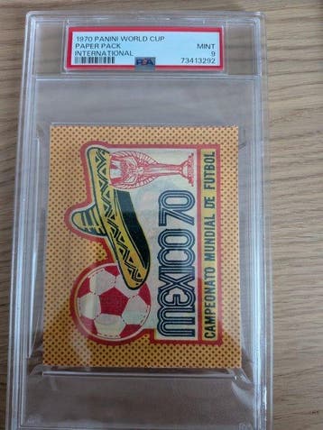 1970 Panini Mexico 70 World Cup International - PSA 9 - 1, Verzamelen, Nieuw