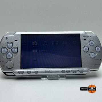Sony PSP zilver - Accu is vernieuwd, Verzenden, Gebruikt