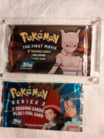 Pokémon - 2 Booster pack - The First Movie / Series 2 -, Nieuw