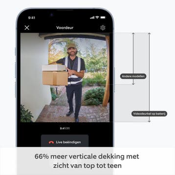 Ring Battery Video Doorbell met Chime en 2-pack camera op, Ophalen of Verzenden, Zo goed als nieuw