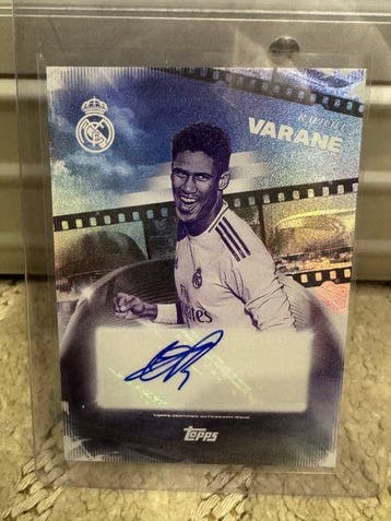 2025/26 Topps Chrome UEFA, Topps Chrome Raphal Varane, Nieuw