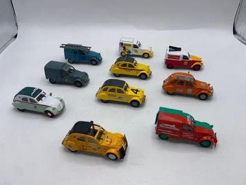 Norev 1:43 - Modelauto (10) - Hachette Collectie 2CV Citroën, Nieuw