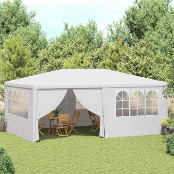 vidaXL Partytent met zijwanden professioneel 90 g/m² 4x6 m, Verzenden, Nieuw, Partytent