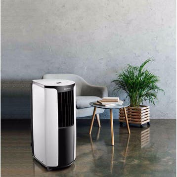 Sharp CV-H9XR Mobiele Airco 9000BTU 50 % korting, Minder dan 60 m³, Nieuw, 3 snelheden of meer, Ophalen of Verzenden