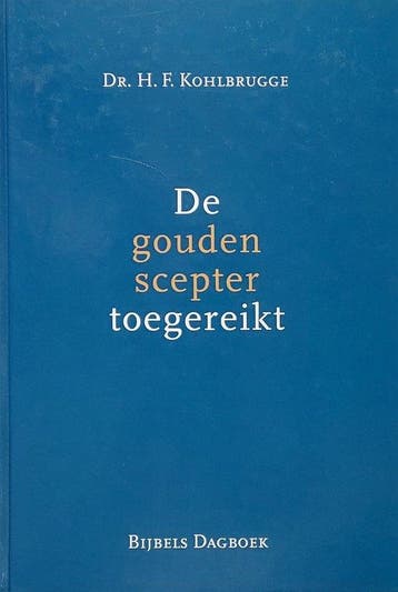 De gouden scepter toegereikt 9789033113536 H.F. Kohlbrugge, Verzenden, Gelezen, H.F. Kohlbrugge