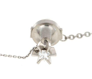 Zonder minimumprijs - Broche Platina - 0.32ct. tw. Diamant