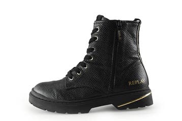 Replay Veterboots in maat 36 Zwart, Verzenden, Zwart, Overige typen, Replay