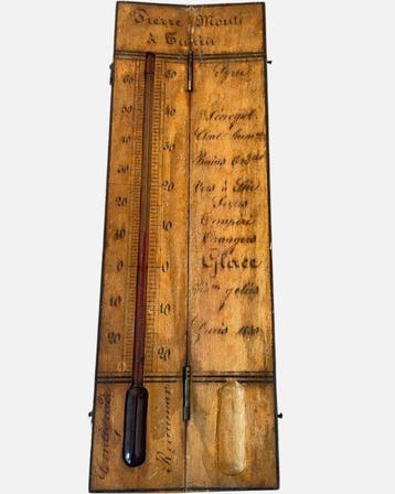 Pierre Monti Torino - Thermometer - Hout, Glas