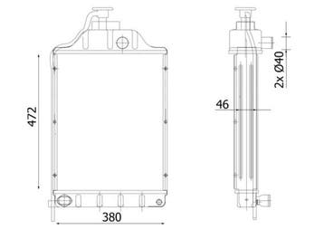 Radiateur o.a: CR 2304 000P, Ophalen of Verzenden, Nieuw