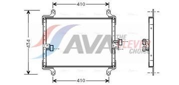 Airco condensor o.a: Citroën, Fiat, Jumper (23) - Jumper (U, Ophalen of Verzenden, Nieuw, Fiat