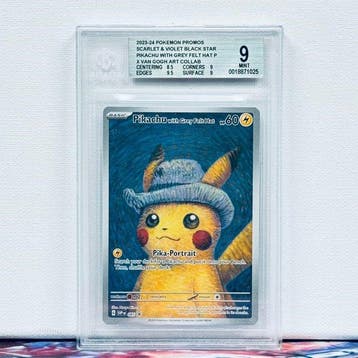 Pokémon Graded card - PIKACHU WITH GREY FELT HAT #085 -, Nieuw