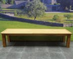 Minerva tuinbank 150 cm teak, Ophalen of Verzenden, Nieuw