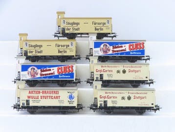 Märklin H0 - o.a. 4781/4780/4677 - Modeltrein goederenwagon, Nieuw