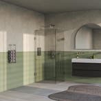 Brauer Void - Carving Douchecabine met Draaideur - Helder, Ophalen of Verzenden, Nieuw, Rvs